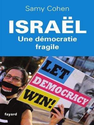 cover image of Israël, une démocratie fragile
